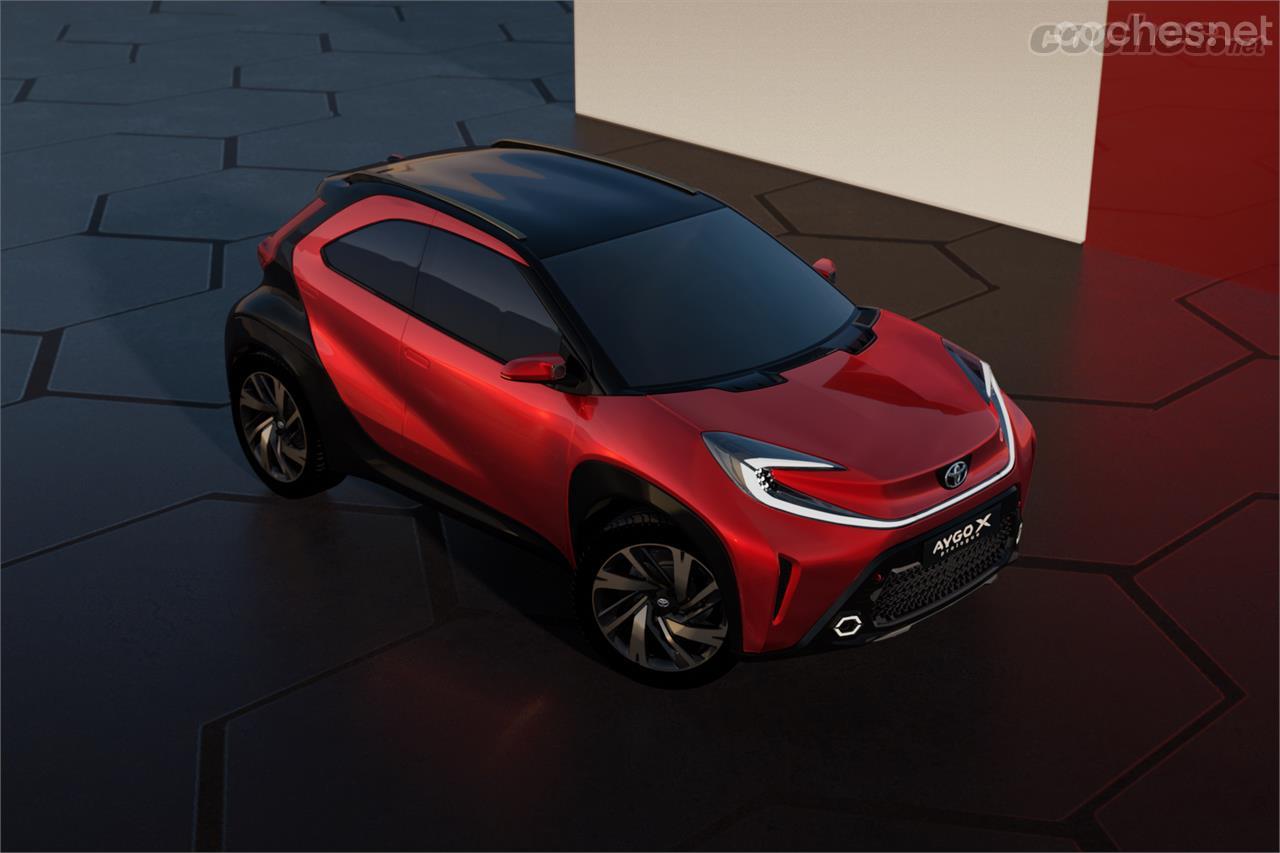 El nuevo Aygo se parecerá a este concept car y tendrá, por lo tanto, un aspecto más de crossover que el actual.