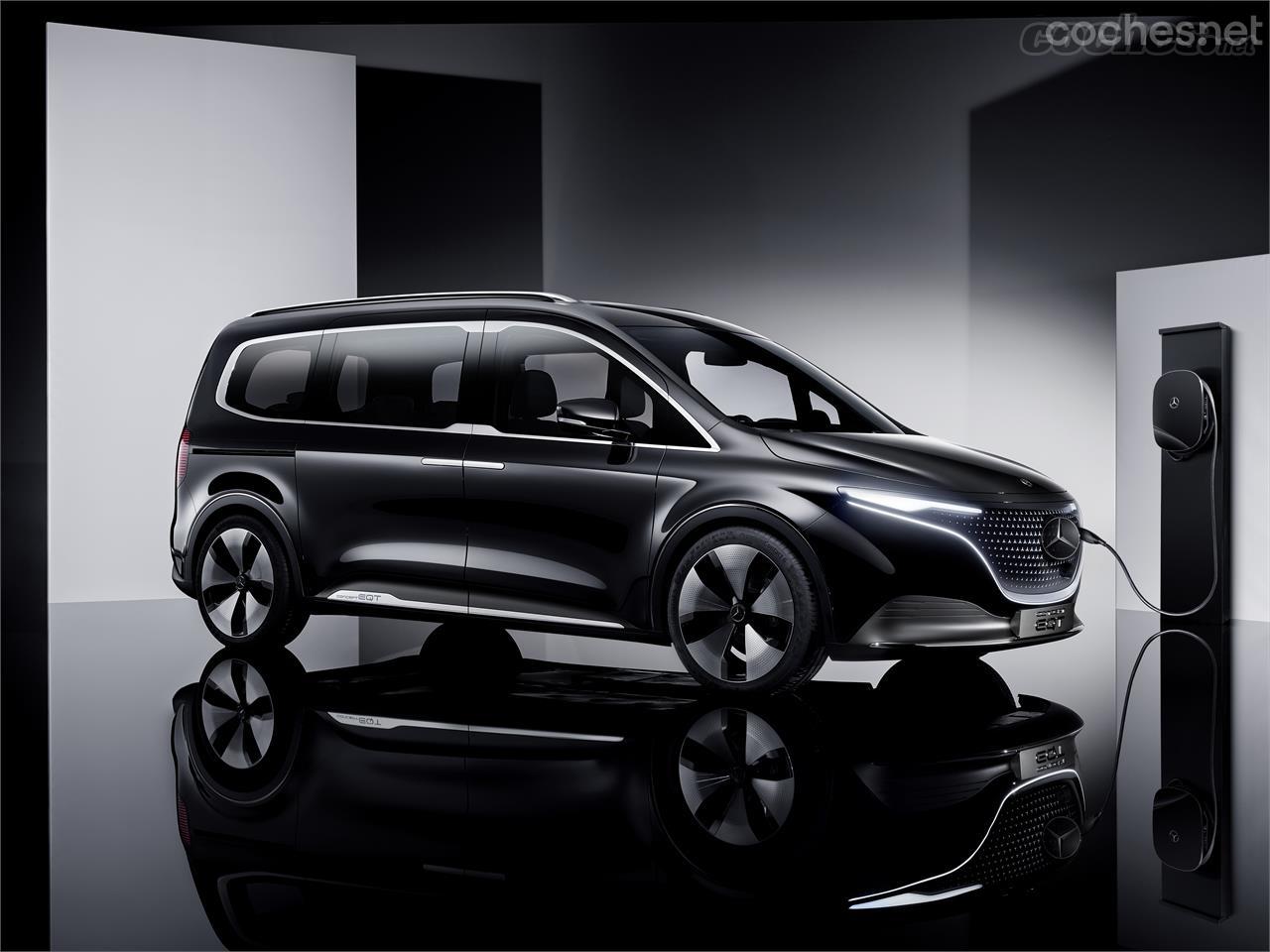 El Mercedes-Benz Concept EQT avanza el futuro Van de la marca alemana, 100% eléctrico, que llegará en 2022