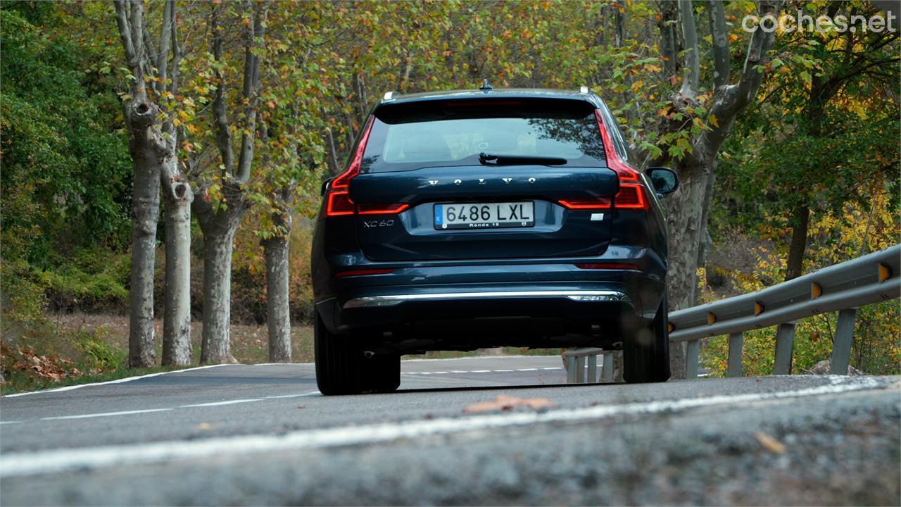 En carretera, un coche Plug-in como el Volvo XC60 Recharge consume más o menos como un modelo equivalente de gasolina de su misma potencia.