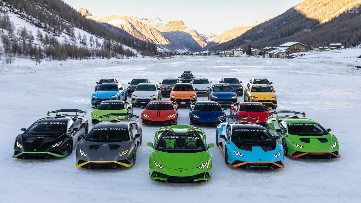 Lamborghini Accademia Neve: un curso de conducción único | Noticias  