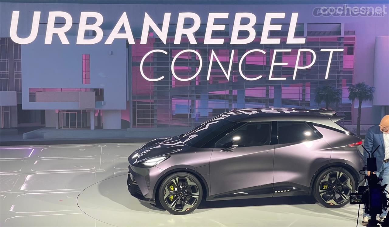 El UrbanRebel Concept será un coche eléctrico del segmento del Seat Ibiza.