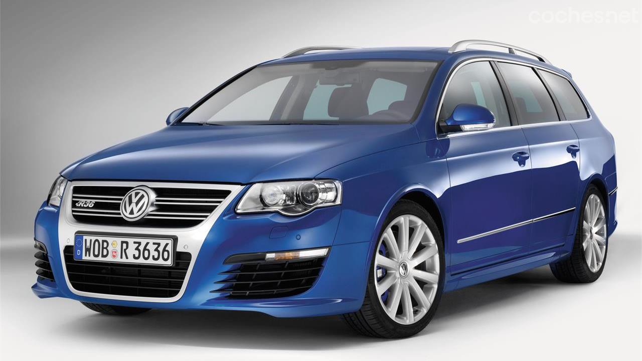 El Passat R36 estaba animado por un motor VR6 de 3,6 litros que declaraba 300 CV.