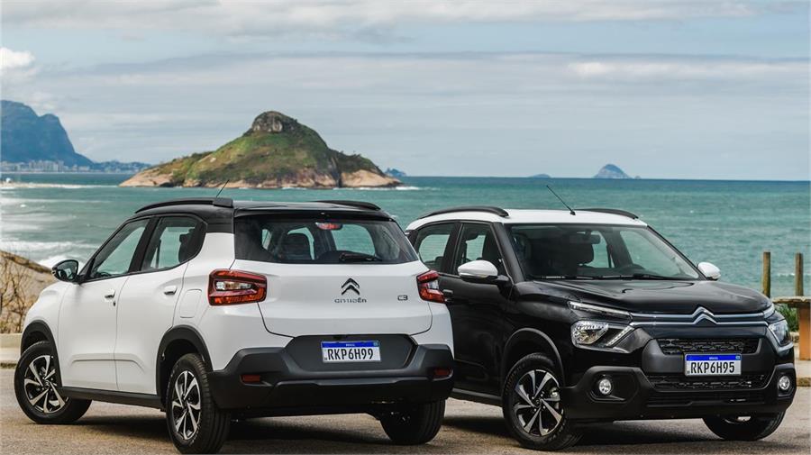 El nuevo Citroën C3 que se vende en Brasil y otros mercados sudamericanos es la base del ë-C3 que llegará a Europa, pero estéticamente será diferente.