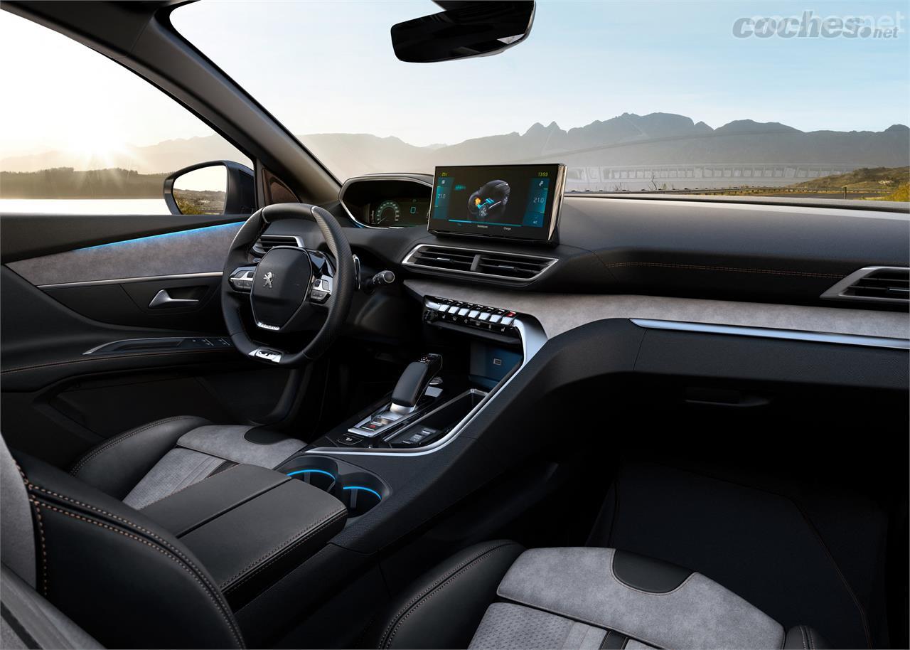 El interior del Peugeot 3008 destaca por su original diseño, equipamiento a la última y calidad de acabados. 