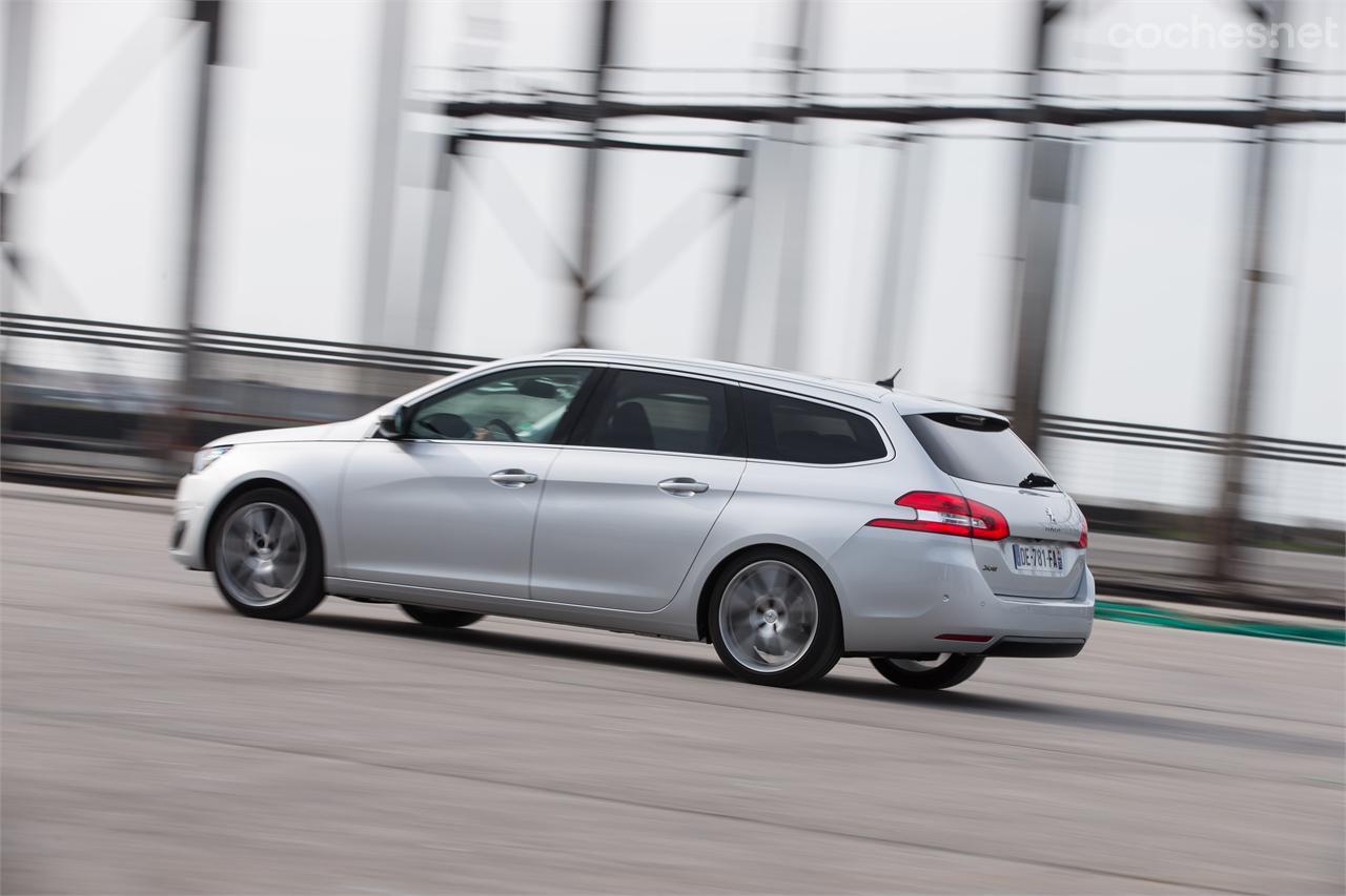 Peugeot ha hecho un gran trabajo con este break y aspira a liderar el segmento.