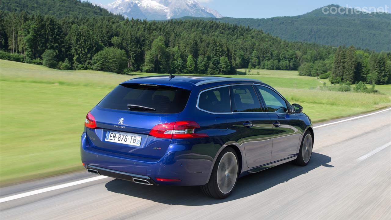 Peugeot 308 2017, Primera prueba