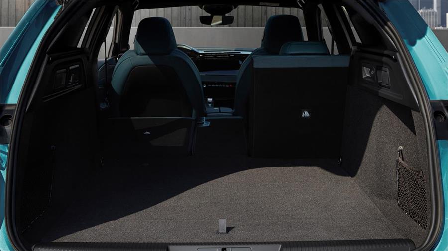 El maletero del Peugeot 308 SW tiene una buena capacidad y es muy funcional. 