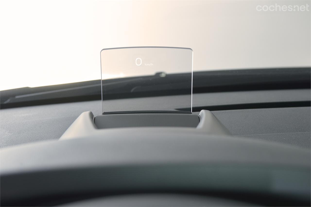 El Head Up Display ahora incorpora colores para cada una de sus funciones.