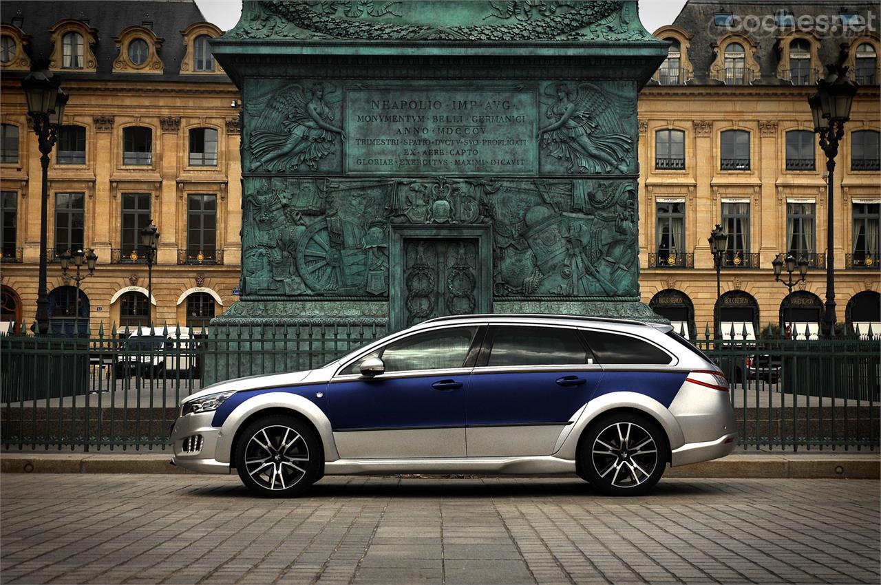 Peugeot 508 RXH Castagna Gris: Personal e intransferible