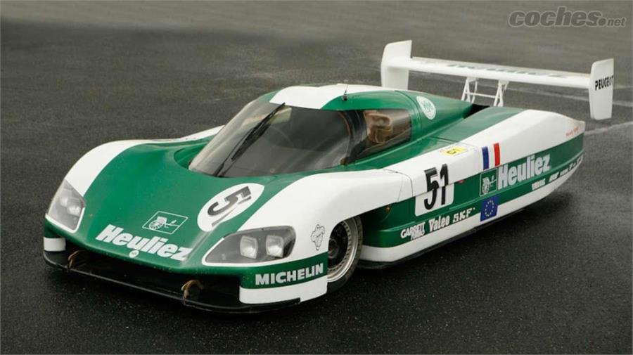 El Peugeot WM P88 de 1988 alcanzó los 407 km/h en la recta más conocida de las 24 Horas de Le Mans.