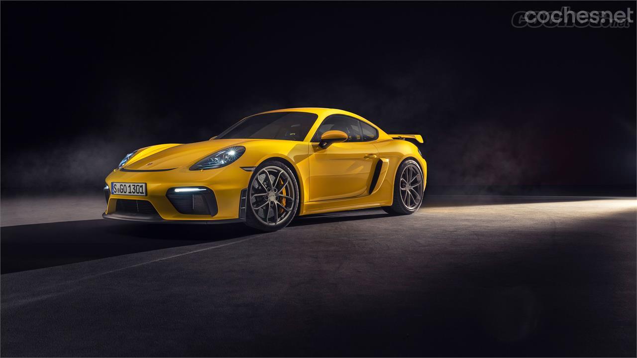 El Porsche Cayman GT4 es la versión más potente de este biplaza deportivo. 