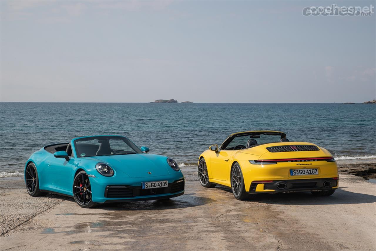 El Porsche 911 Carrera Cabriolet se empieza a vender en versión S y 4S, ambas con 450 CV de potencia. 