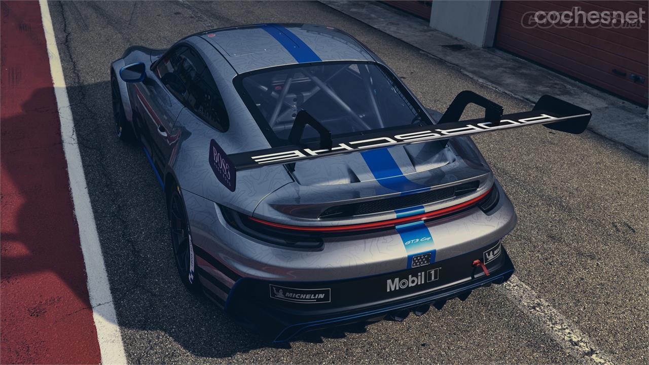 Es muy posible que parte de su espectacular estética se traslade a la futura versión GT3 del 911. 