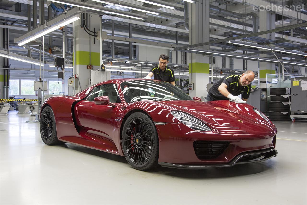 Porsche fabrica el último 918 Spyder