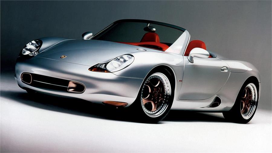 Porsche Boxster Concept presentado en el Salón de Detroit de 1993.