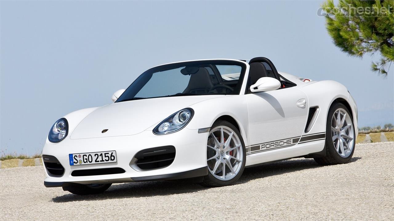 Hubo varias versiones Spyder del Boxster. Aquí la de 2010. 