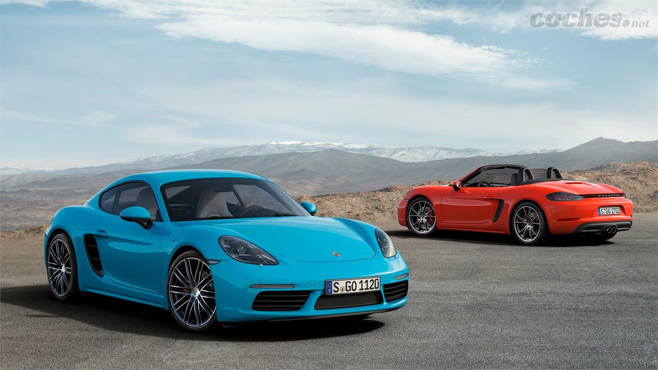 El Porsche 718 Cayman se venderá a partir de septiembre con una gama de motores bóxer de 4 cilindros turboalimentados, como ya ha ocurrido con el 718 Boxster. 