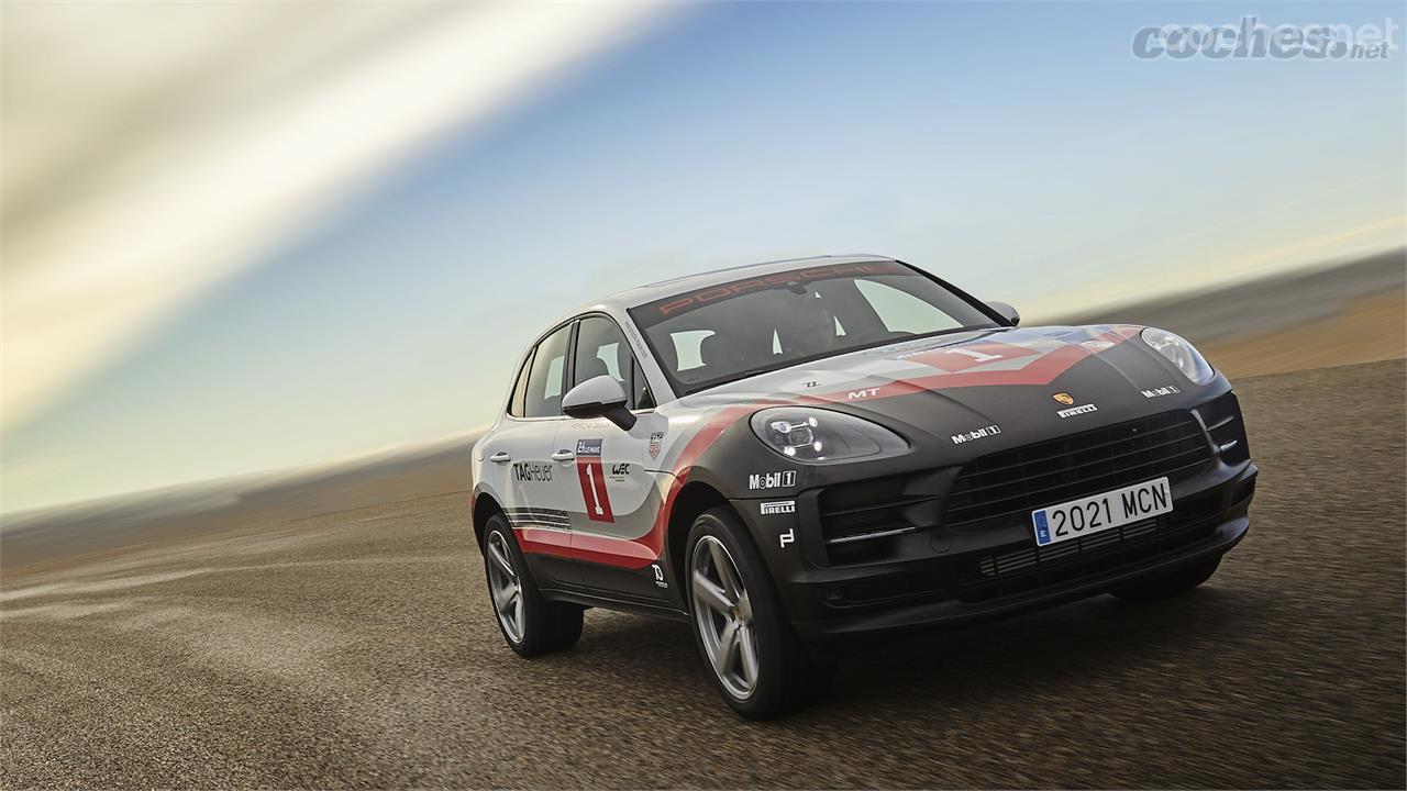 Porsche Macan Tribute decorado según el Porsche 919 Hybrid. 