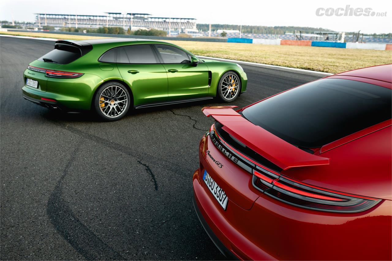 Porsche ofrece el GTS en las dos variantes de carrocería del Panamera. El Sport Turismo es ligeramente más caro y un poco menos rápido.