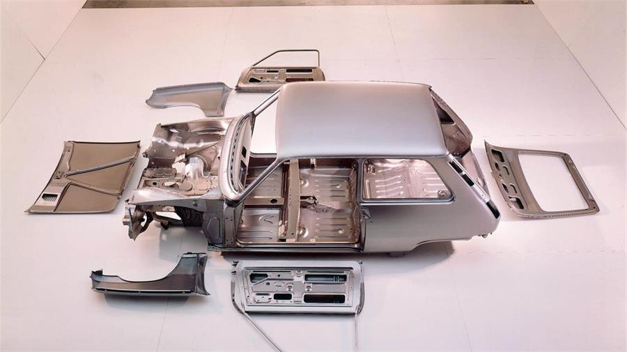La gran revolución del Renault 5 con respecto del Renault 4 fue su chasis monocasco autoportante, que le añadía rigidez y seguridad.
