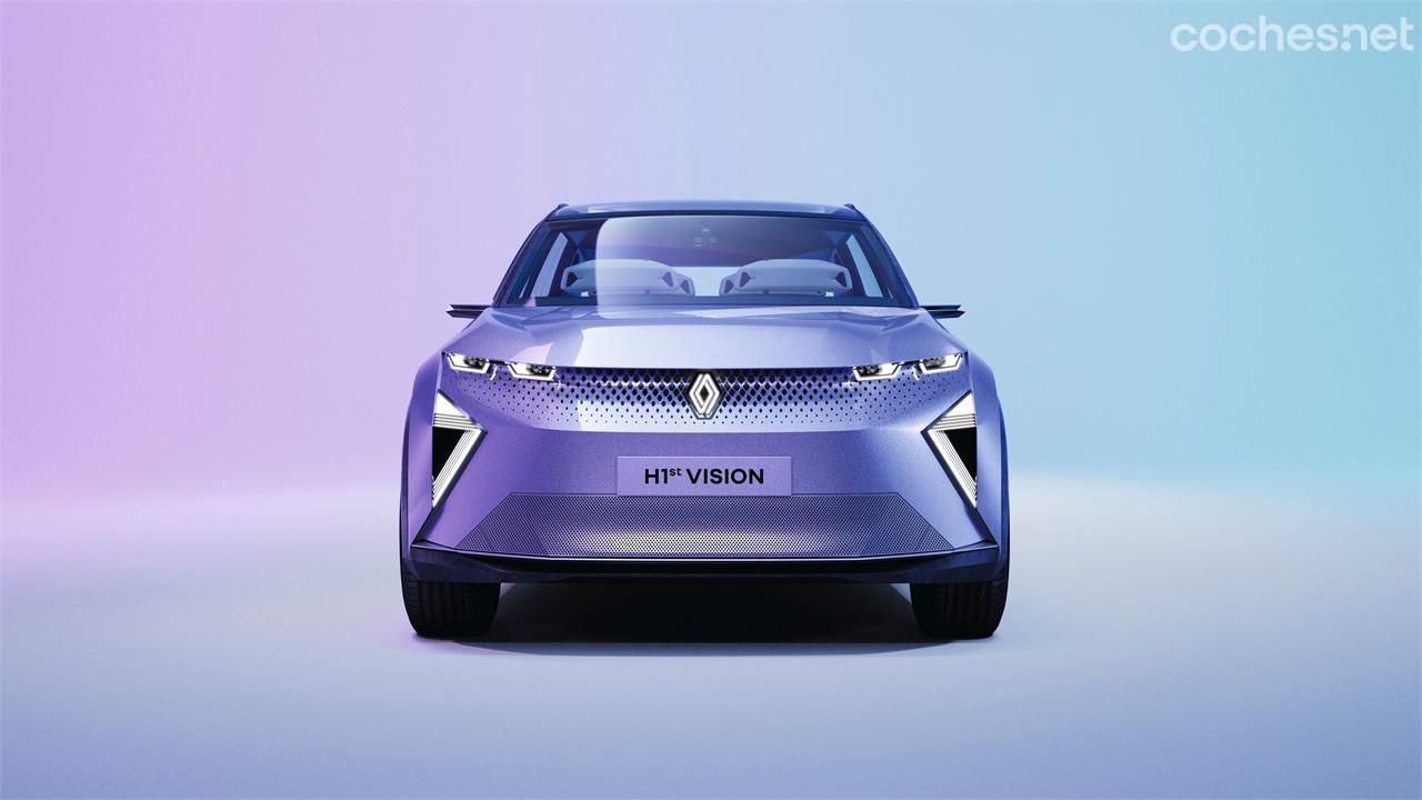 El H1st Vision es un concept car desarrollado por el consorcio Software République del que forma parte el Grupo Renault; de ahí el logotipo de su primera marca.