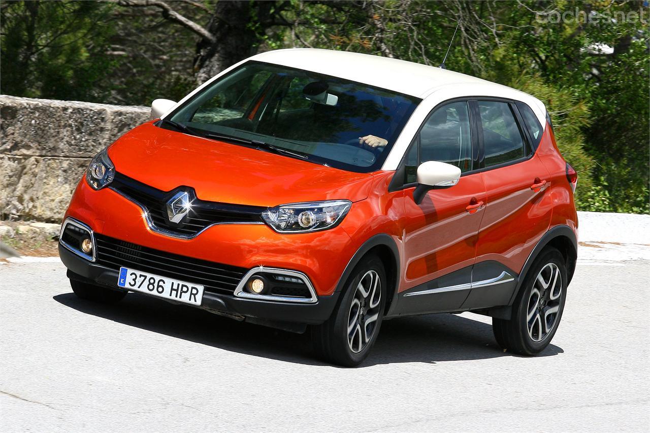 El Captur es el segundo coche, tras el Clio, que incorpora la nueva línea de diseño de Renault (Fotos: Eloy García)