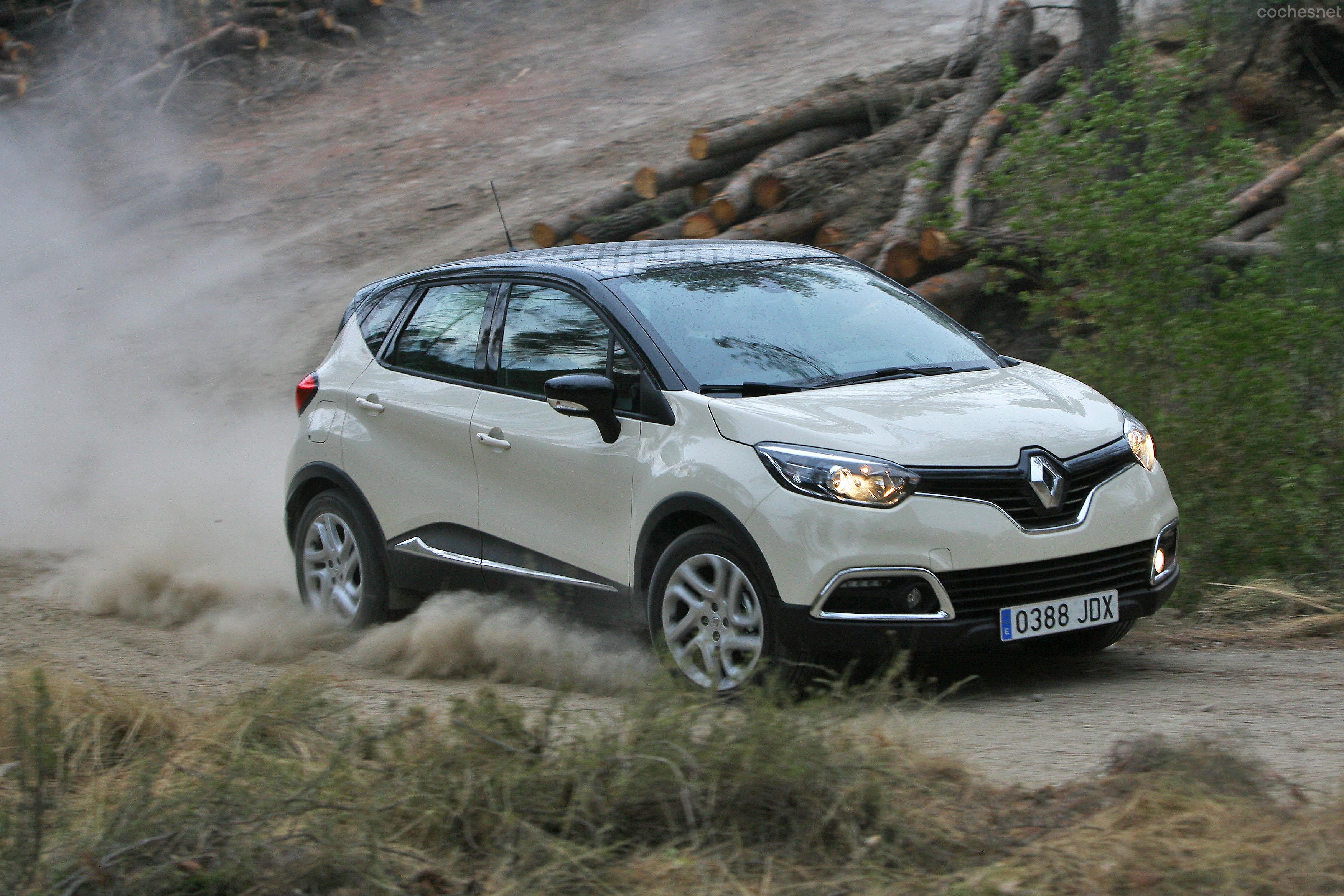 El Renault Captur comparte motor con el Nissan Juke, y por lo tanto, es de los mejores en este apartado. No obstante, al volante no transmite sensación de agilidad. 