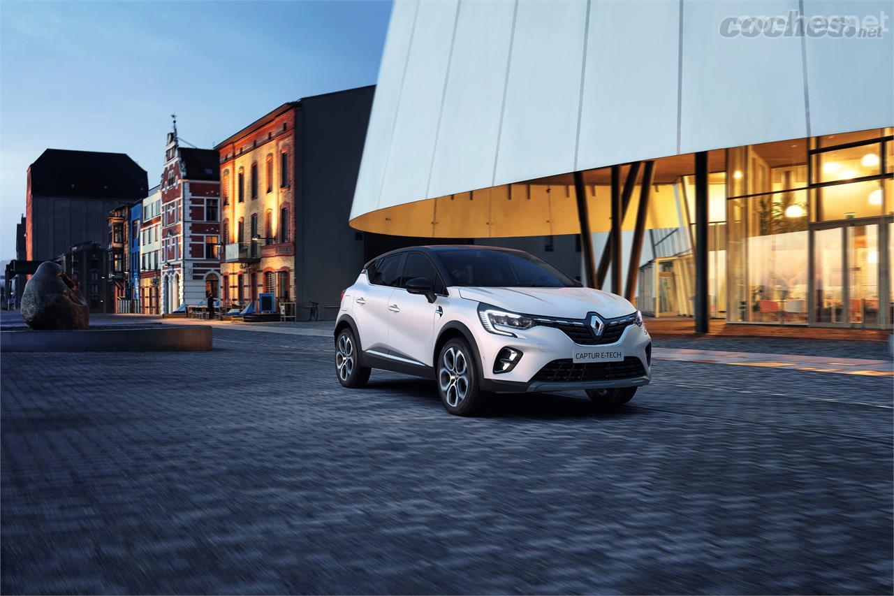 El nuevo Renault Captur ofrece una versión híbrida enchufable, una de las pocas del segmento de SUVs de pequeño tamaño. 