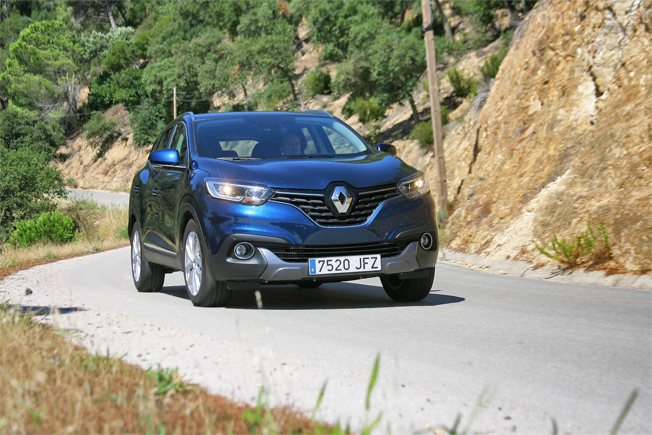 Confortable y estable, el Kadjar es un coche que presenta un balanceo de carrocería acusado cuando se circula a ritmo vivo.