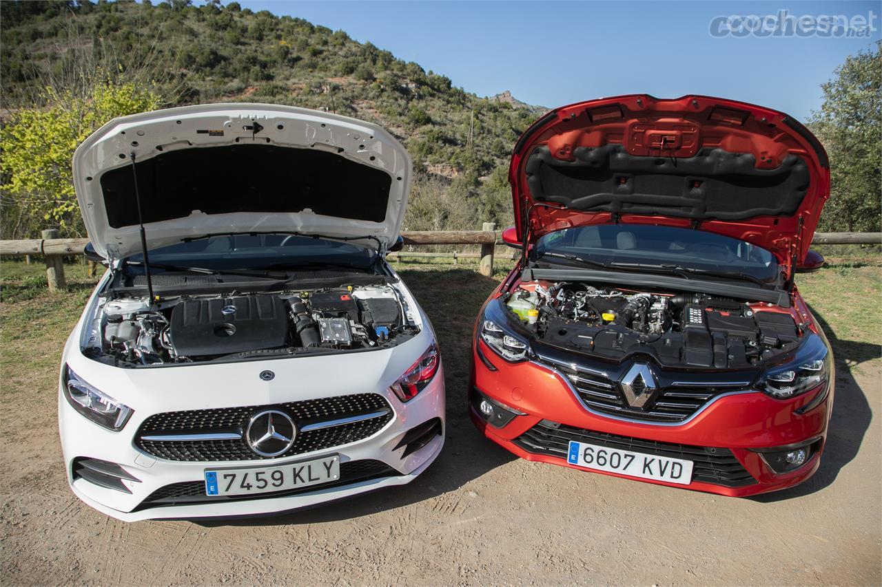 Mercedes A 180d Renault Mégane 1.5 dCi Solo el motor es igual Noticias