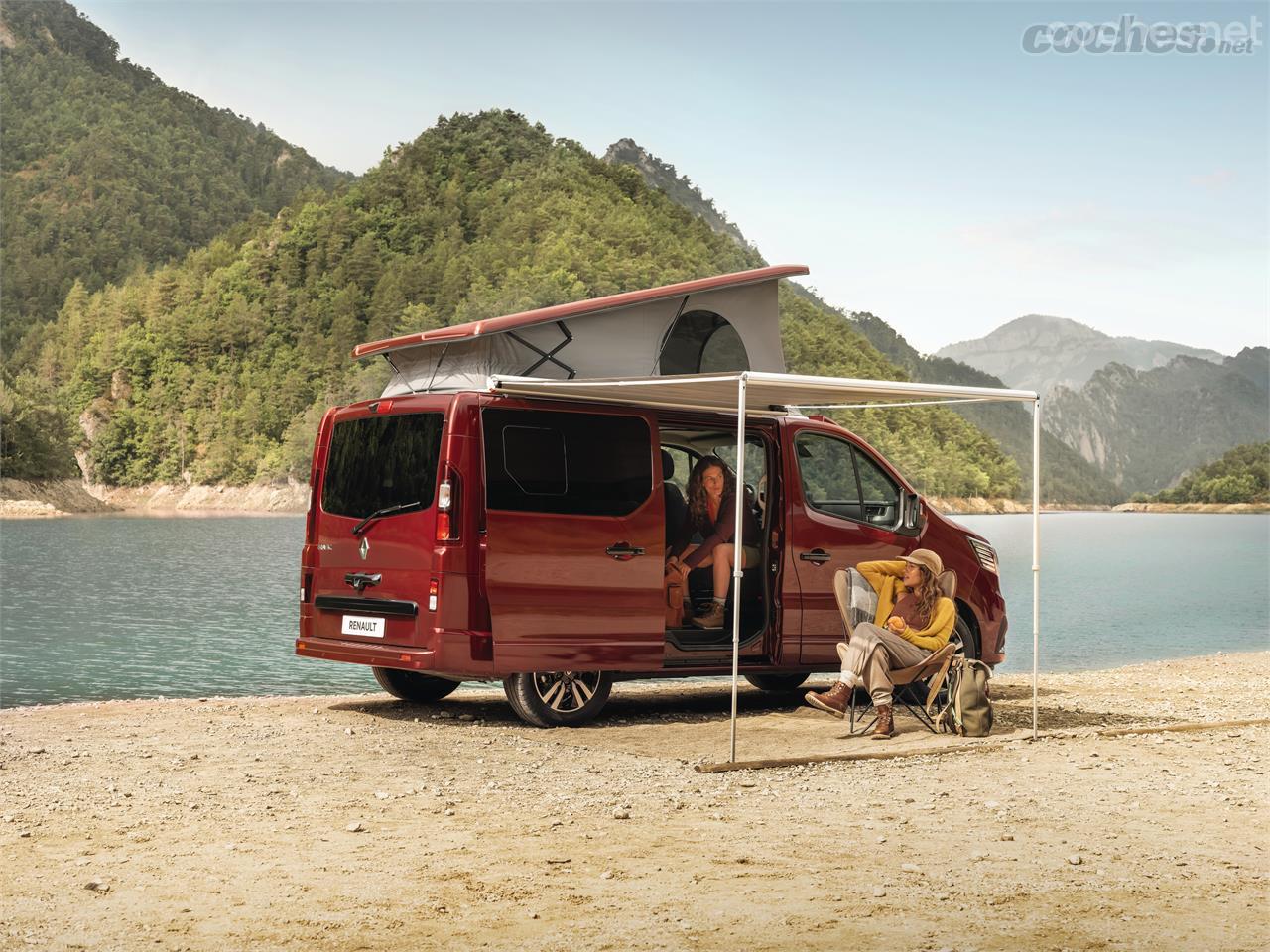 En Renault Trafic SpaceNomad es un vehículo que, de momento, se lanzará solo en tres mercados, pero que podría llegar posteriormente a España.