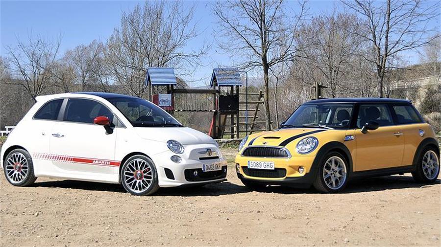 Fiat Abarth 500 Vs Mini Cooper Snull