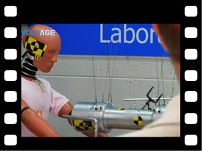 Cómo se eligen los dummies de un crash test Familia accidentada