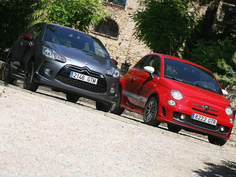 500 Abarth 1.4 16V Turbo T-Jet vs Citroen DS3 THP 150: Concentrado de pasió