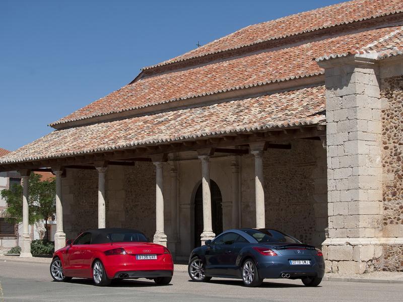 Peugeot RCZ 1.6 THP vs. Audi TT 1.8 TFSI 