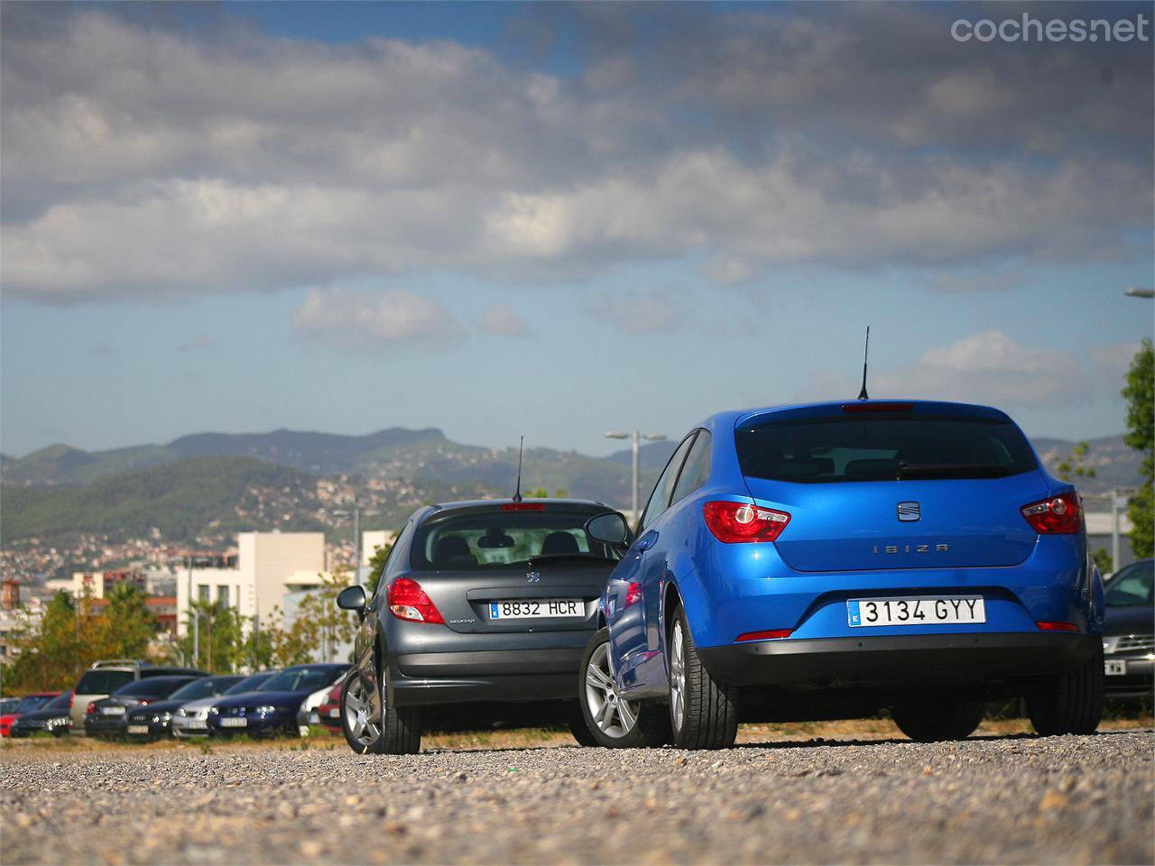 Peugeot 207 1.6 HDI contra Seat Ibiza SC 1.6 TDI