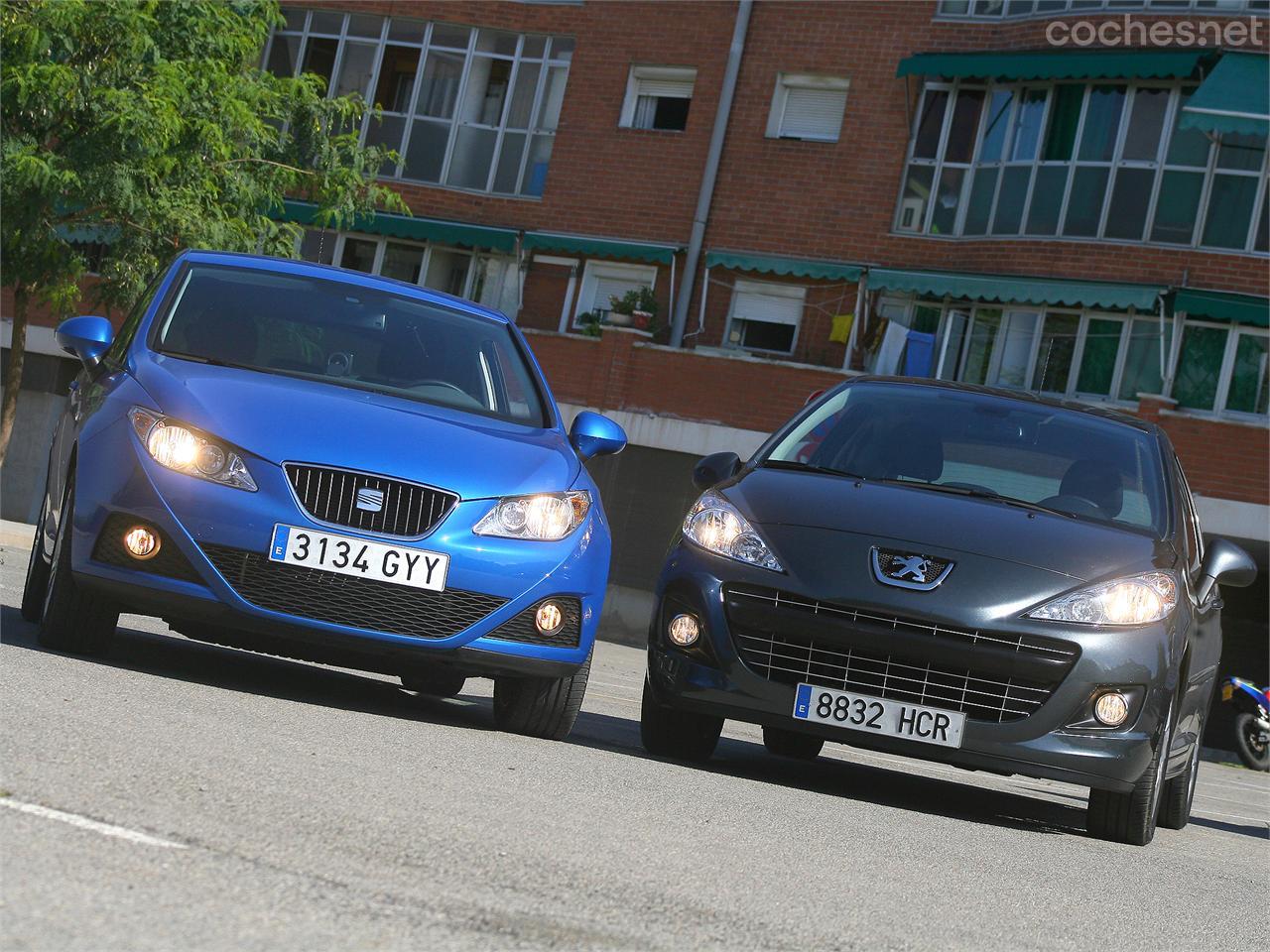 Opiniones de Peugeot 207 contra Seat Ibiza SC: Los primeros de la clase