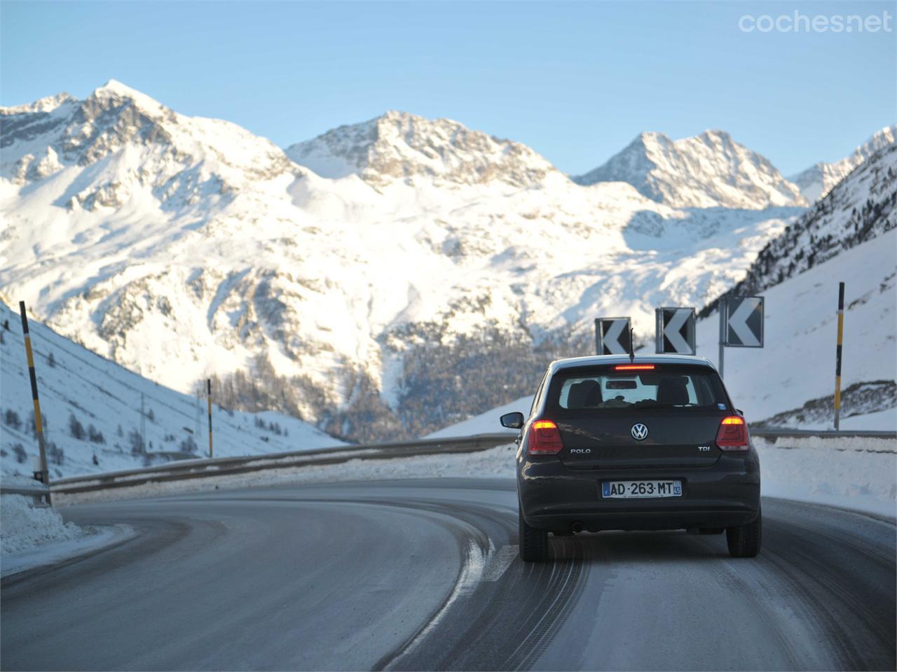 Los jóvenes conductores españoles temen a la nieve