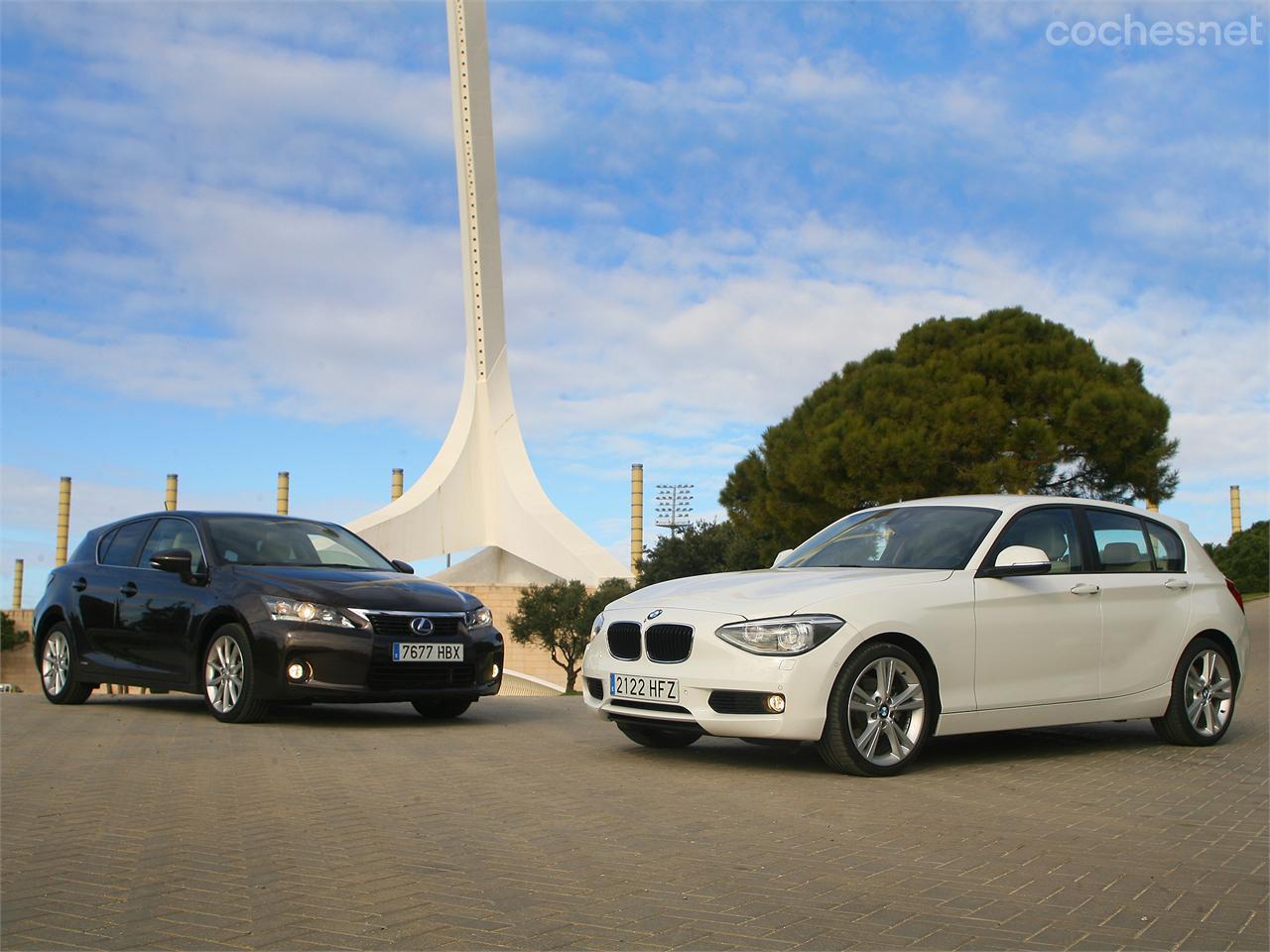 BMW 118d contra Lexus CT 200h Plus: Low consumption