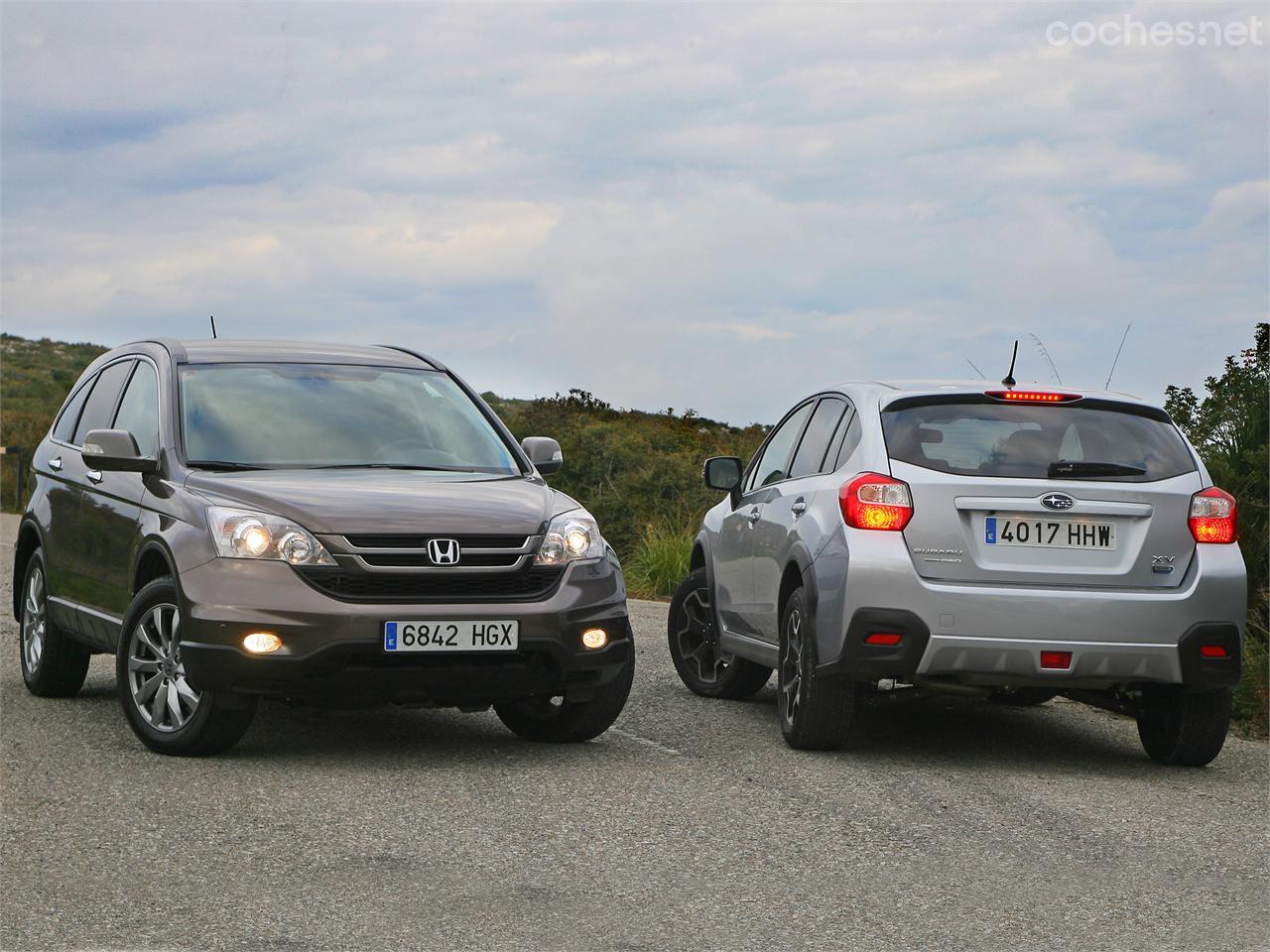 Honda CR-V 2.2 i-DTEC contra Subaru XV 2.0 Diesel