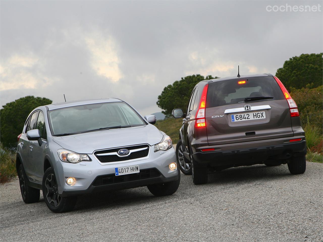 Honda CR-V 2.2 i-DTEC contra Subaru XV 2.0 Diesel