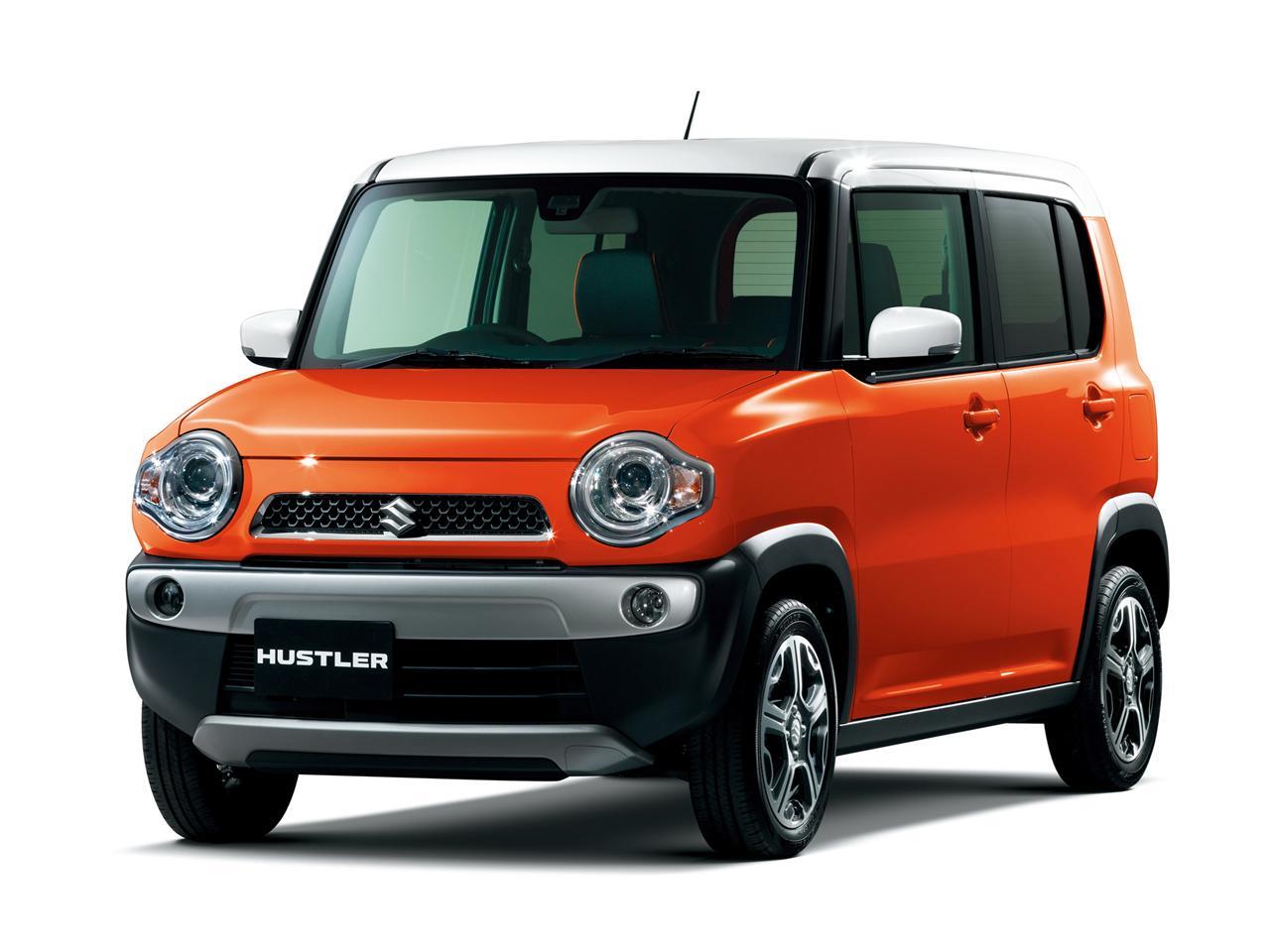 El Hustler traslada el concepto crossover al peculiar segmento de los Kei Cars nipones.