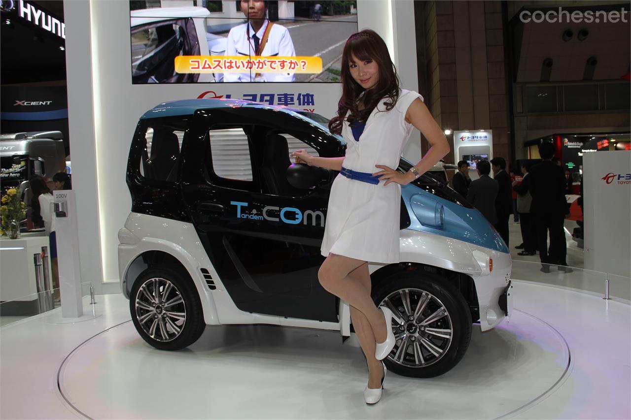 Los pequeños coches urbanos o Kei Cars están muy presentes en el salón japonés. 