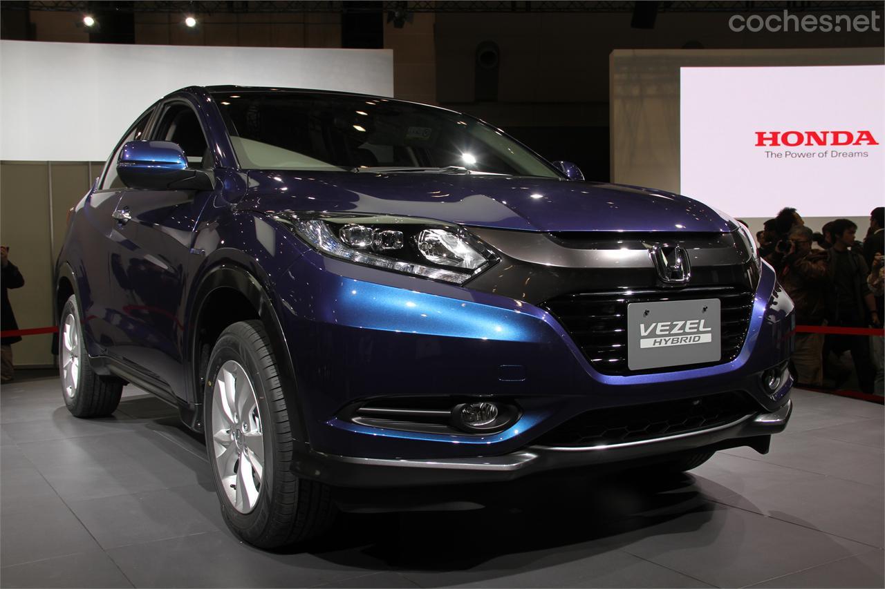 El Honda Vezel Hybrid es el nuevo SUV urbano que la marca japonesa va a poner a la venta en Japón. 