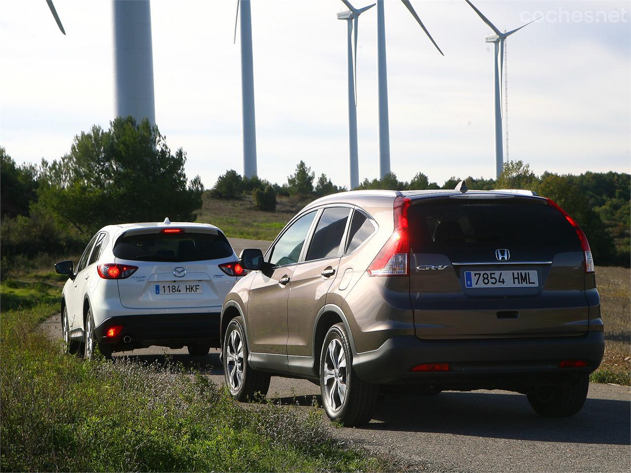 Honda CRV contra Mazda CX-5