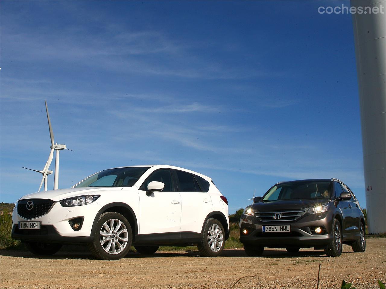 Honda CRV contra Mazda CX-5