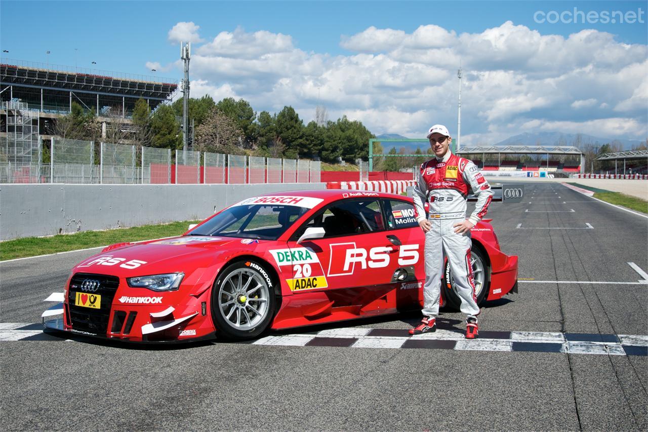 Miguel Molina presenta su Audi RS5 DTM 2013