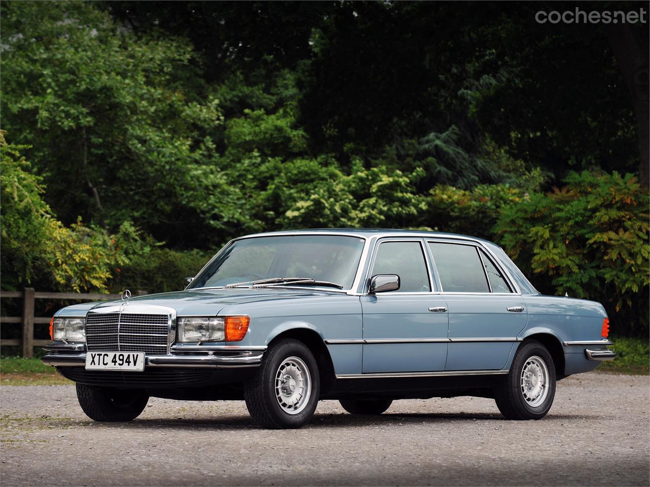 Único Mercedes en el palmarés del certamen, el Clase S de 1974 era la mejor berlina de su tiempo.