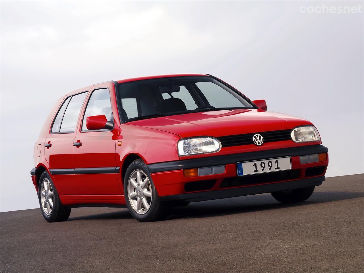 Otra reparación histórica. El Golf 1 no ganó el premio y si, en cambio, el Golf 3, el más soso de la historia del modelo.