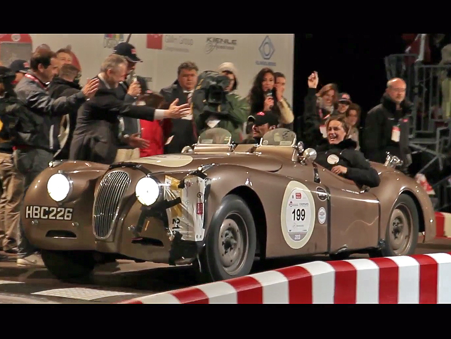 Vídeo: Jaguar en la Mille Miglia 2013